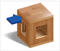 六面体構造イメージ